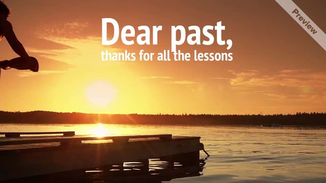 Dear Future  Video Template