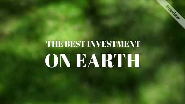BEST INVESTMENT Video Template