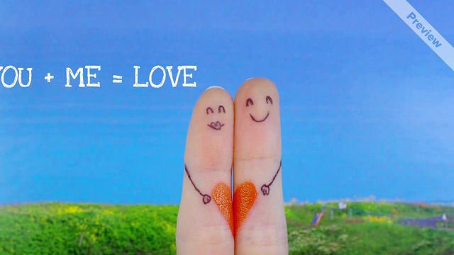 You & Me Video Template