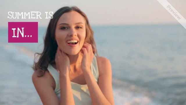 SUMMER IS IN Video Template