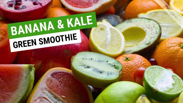 GREEN SMOOTHIE Video Template