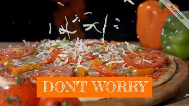 PIZZA IS COMING Video Template