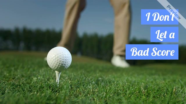 GOLF COLLECTION Video Template