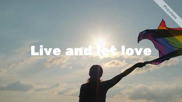 LGBT Advertisement Video Template Video Template