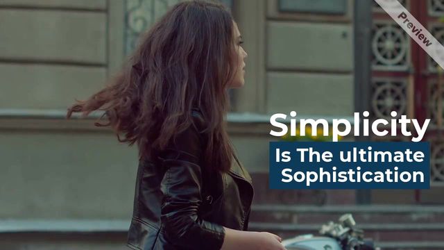 Simplicity Video Template