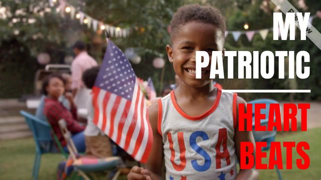 Patriotic Heart Video Template