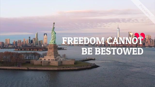 My Freedom Video Template