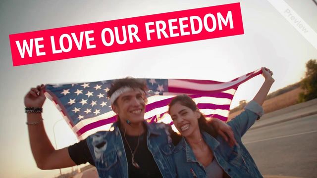 Our America Video Template