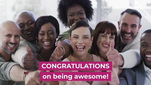 you're awesome Video Template