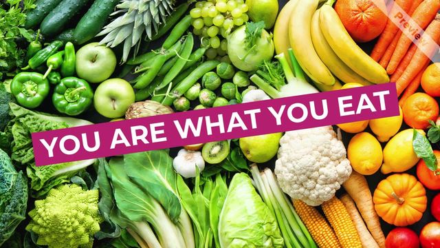 What You Eat Video Template