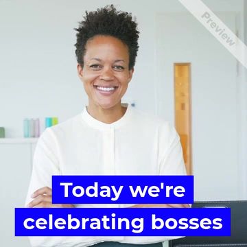 Bosses Day  Video Template