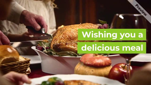 More Thankful Video Template