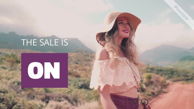 sale away Video Template