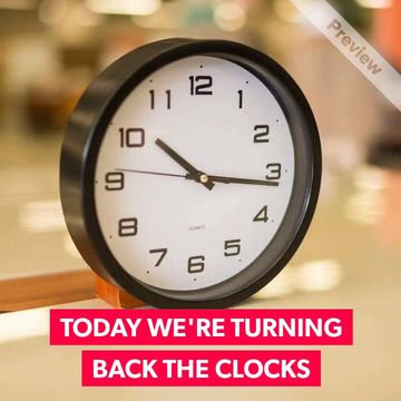 Daylight Savings Day Video Template