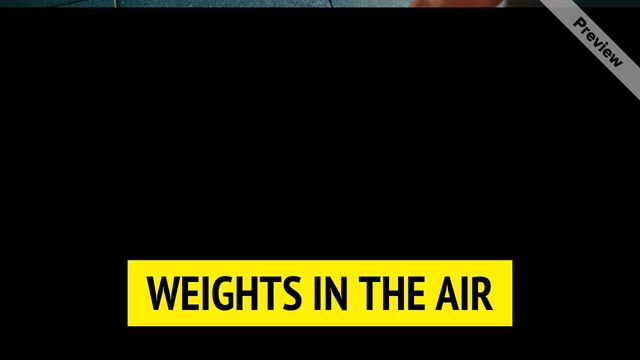 Weights In The Air Video Template