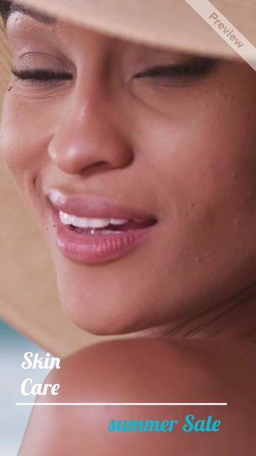 Skin Care Video Template