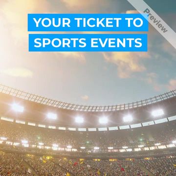 your ticket Video Template