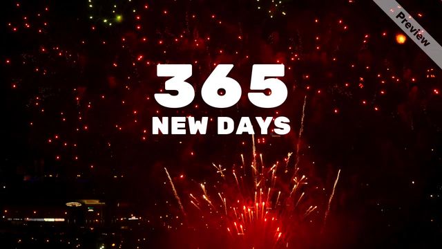365 days Video Template
