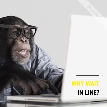 Shopping Monkey Video Template