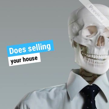 TALKING SKELETON Video Template