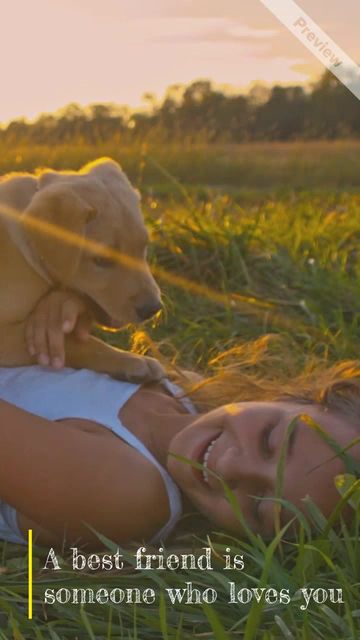 Puppy Love Video Template