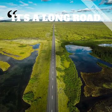 LONG ROAD Video Template
