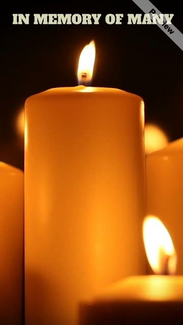 In Honor of All Video Template