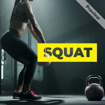 Squat Sweat Video Template