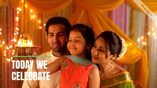 Diwali holiday 2 Video Template