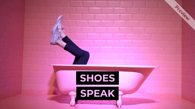 SHOE SPEAK Video Template