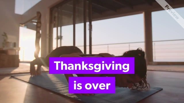 Fitness Day #2 Video Template