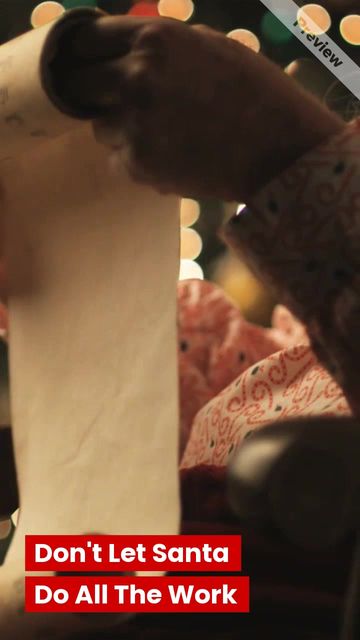 SANTA WORK #2 Video Template