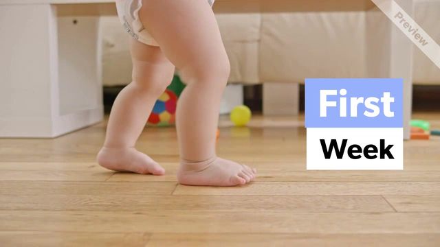 Baby Walking Video Template