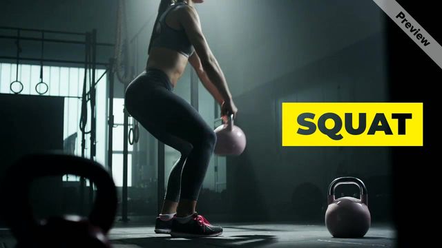 Squat Sweat Video Template