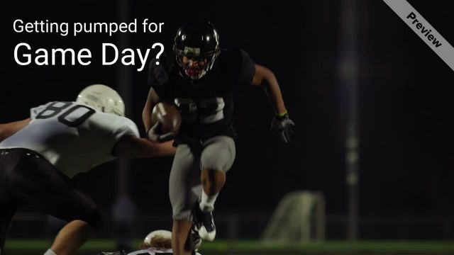 Game Day Prep Video Template