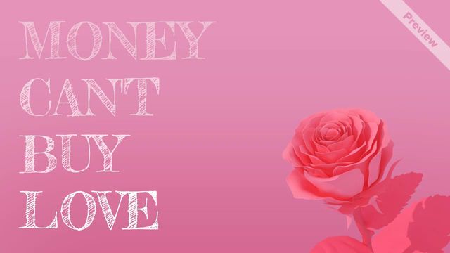 Can't Buy Love Video Template