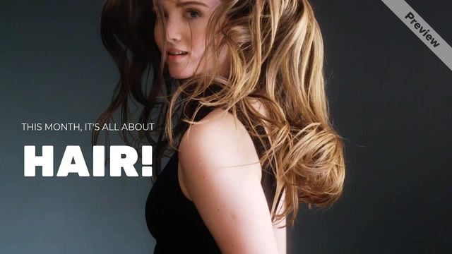 All About Hair Video Template