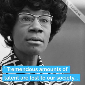 Women's History Month - Shirley Chisholm Video Template