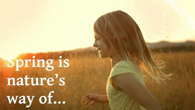 Spring Smile Video Template