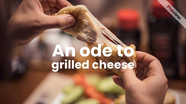 GrilledCheese Day Video Template