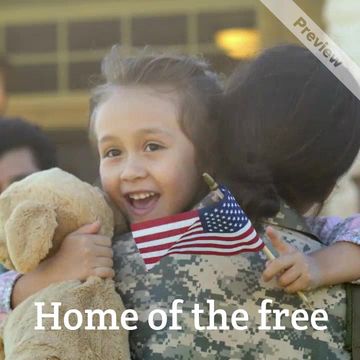 Home of the Brave Video Template
