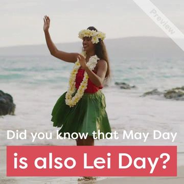 Lei Day Video Template