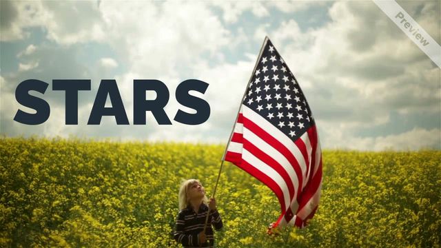 Stars, Stripes & Savings Video Template