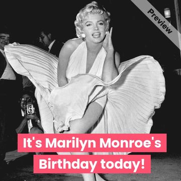 Marilyn Monroe Video Template