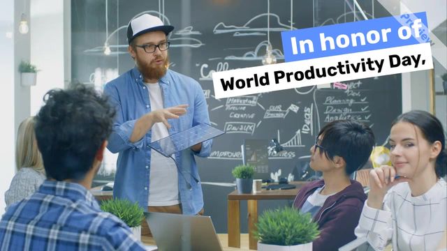 World Productivity Day Video Template