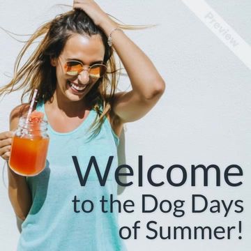 #DogDays Video Template