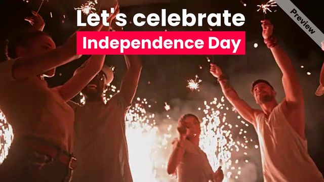 Let's celebrate Video Template