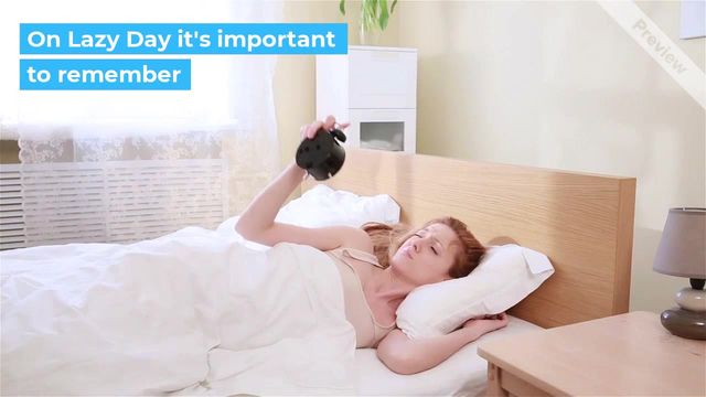 Lazy Day Video Template