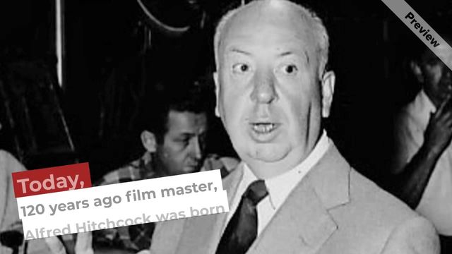 Alfred Hitchcock's Birthday Video Template