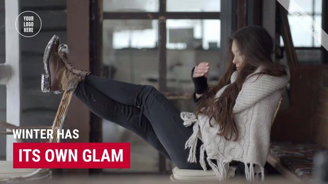 Winter Glam Video Template